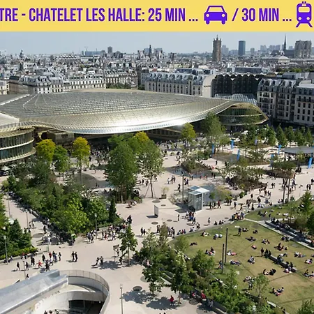 Qhome 7 - Duplex Cosy Entre Paris Et